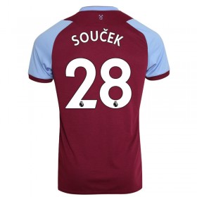 West Ham United Tomas Soucek 28 Maglia Prima 2020/2021 Manica Corta